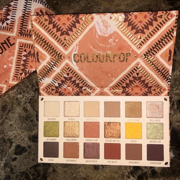 🔥2/$40 *NEW* ColourPop SANDSTONE Eyeshadow Palette Eye Shadow Pallet Palett - Picture 1 of 10